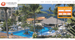 Desktop Screenshot of cantovallarta.com